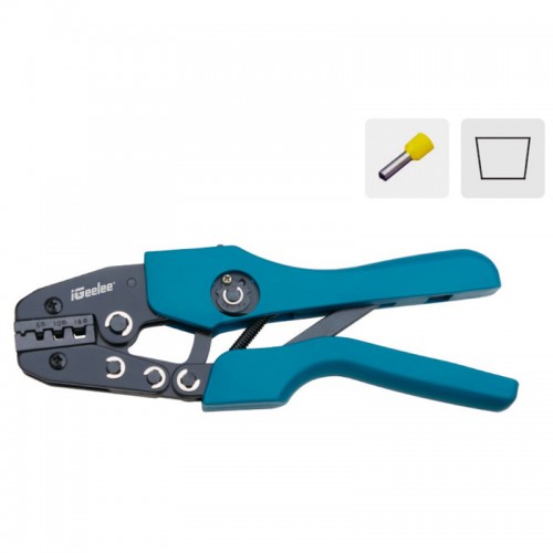 Trapezoid Manual crimping tool AN-16WF for wire ferrule end sleeves 6-16mm2